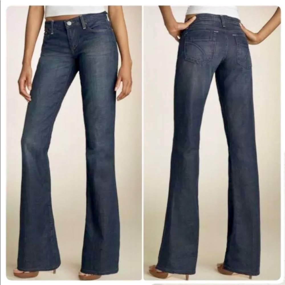 NWOT Joe’s Jeans Mid-rise Rocker Dark Wash